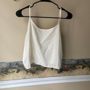 Abercrombie & Fitch cream blouse, size M
